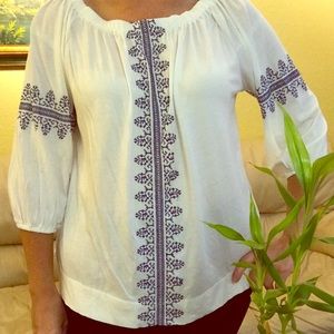 Chaps ladies long sleeved shirt.